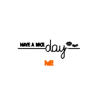 Have A Nice Day Sticker by iACE