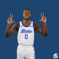 Wilkins Drake Basketball GIF by Drake Athletics