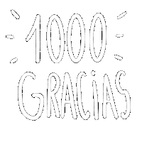Thanks Gracias Sticker