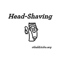 StBaldricks headshaving st baldricks conquer kids cancer st baldricks foundation Sticker