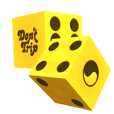 Rolling Yin Yang Sticker by Free & Easy