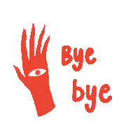 Bye Bye Eye Sticker