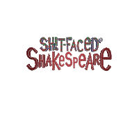 Comedy Theatre Sticker by Shit-faced Shakespeare