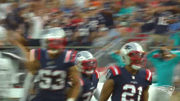 Happy Lets Go GIF by New England Patriots