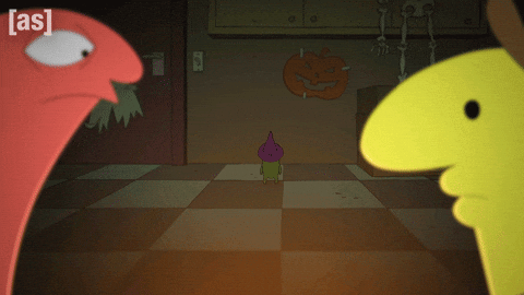 Halloween Twitching GIF by Adult Swim
