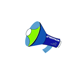 Megaphone Sticker by Decathlon Deutschland