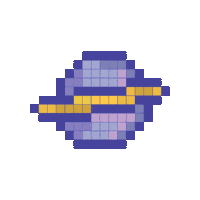 Space Planet Sticker by Papier Patate