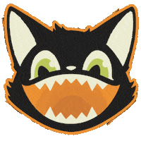 Cat Terrifying Sticker by Midsummer Scream