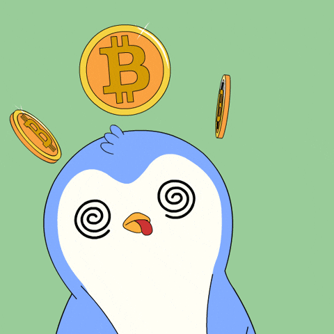 Crypto Bitcoin GIF by Pudgy Penguins