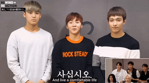 Kim Mingyu Laughing GIF