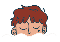 Water Swimming Sticker by cheyenne barton