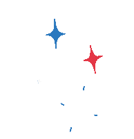 Independence Day Celebration Sticker by Nora Fikse