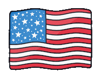 Celebrate United States Sticker by Nora Fikse