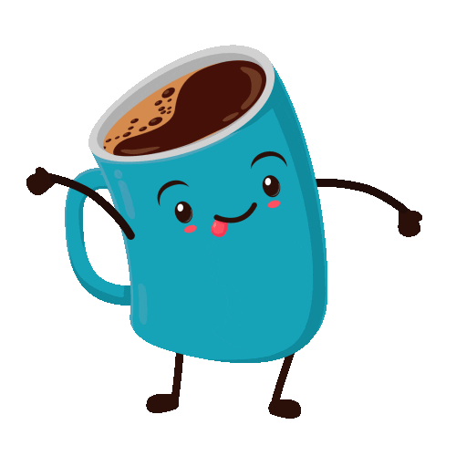 Coffee Happy Dance Sticker by 522 Productions