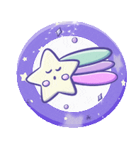 Space Star Sticker