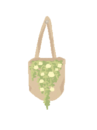 cremefleurs flower flowers aesthetic doodle Sticker