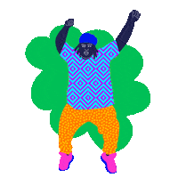 Happy Dance Sticker by Messenger