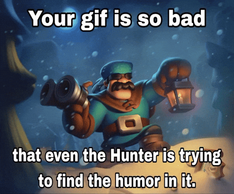 Clash Royale Hunter GIF