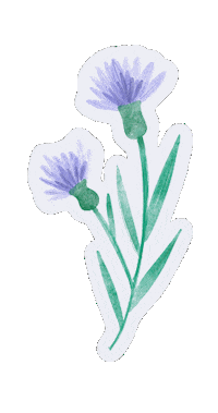 Godsgirltrish girl summer sticker blue Sticker