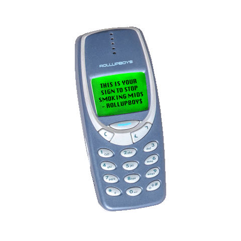 Gas Nokia Sticker by RollUpBoy$
