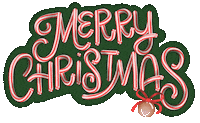 Merry Christmas Sticker