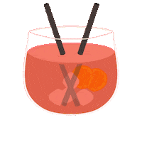 Cocktail Glass Sticker
