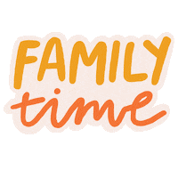Family Time Sticker