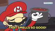 Super Mario Cooking GIF by Mashed