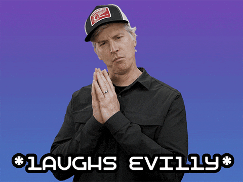 Plotting Cracking Up GIF by Dark Web