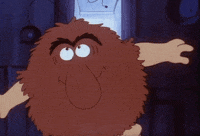 drunk rainbow brite GIF