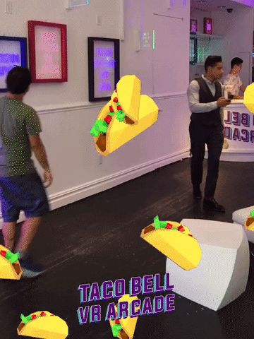 vrarcade GIF by Taco Bell VR Arcade