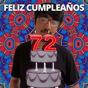 ¡Feliz 72.º cumpleaños!