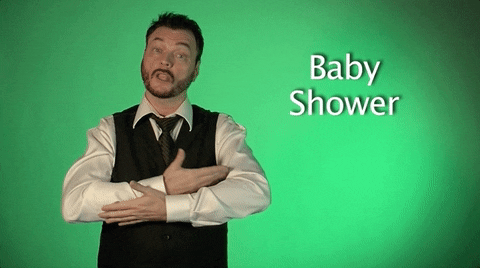 sign language baby shower GIF by Sign with Robert