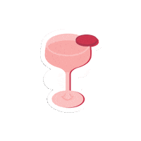 Happy Hour Drink Sticker by WEP