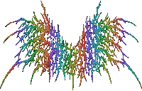 Black Metal Rainbow Sticker