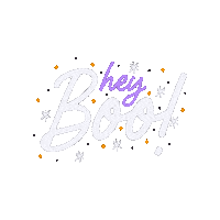 Hey Boo Sticker