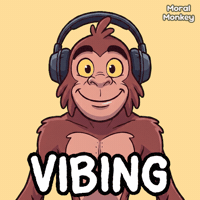 Monkey Vibing GIF by VeeFriends