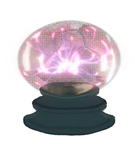 Crystal Ball Claymation Sticker by erma fiend