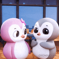 Penguclips pengu emotional penguins cute animals GIF