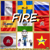 Fire Feu GIF by Zhot Music