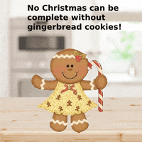 Christmas Gingerbread Cookie GIF
