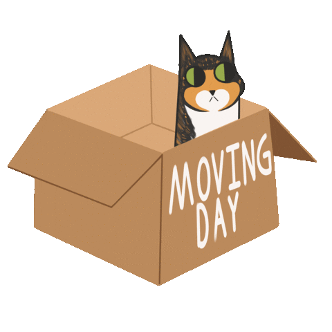 Moving Day Sticker by Lesley University