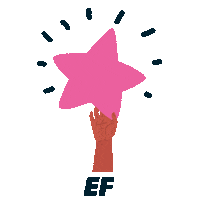 English Live Pink Sticker by EF Education First