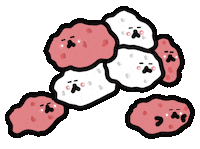 Lunar New Year Snacks Sticker by Playbear520_TW