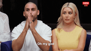 Oh My God Omg GIF by Married At First Sight Australia