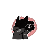 In Love Dog Sticker