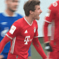 Champions League Reaction GIF by FC Bayern Munich