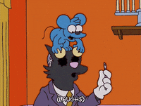 Scoop Out Season 15 GIF by The Simpsons