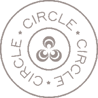 Circle Sticker by misela