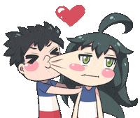 I Love You Kiss Sticker by Jin